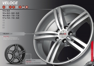 MAK Veloce Matt Titan